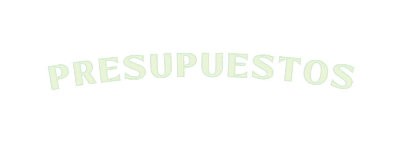 P R E S U P U E S T O S